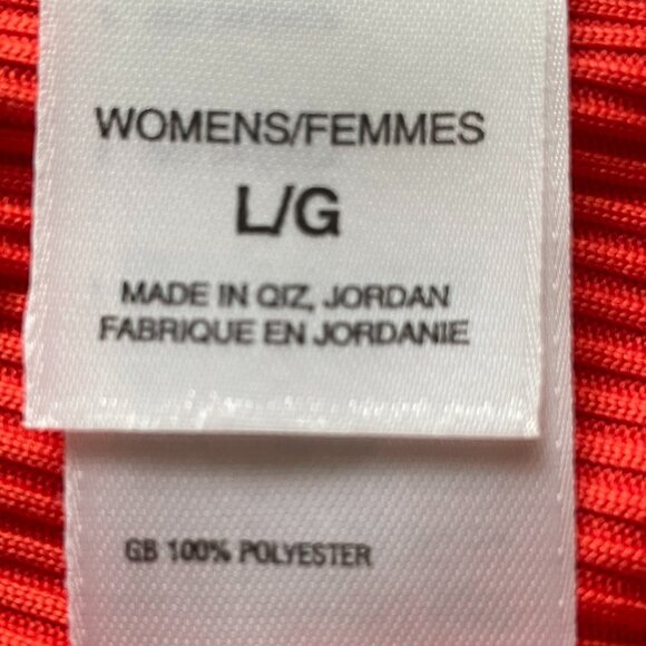 The North Face Vapor Wick Colorful Scoop Nk Slvless Ribbed Tank Top Orange L - Picture 9 of 11